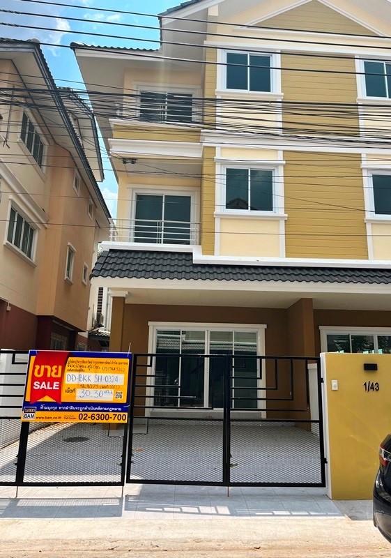 บ้านเดี่ยว 3 ชั้น โครงการบ้านอิ่มอัมพร ทวีวัฒนา : ปรับปรุงใหม่ปรับปรุงเมื่อปี 2569