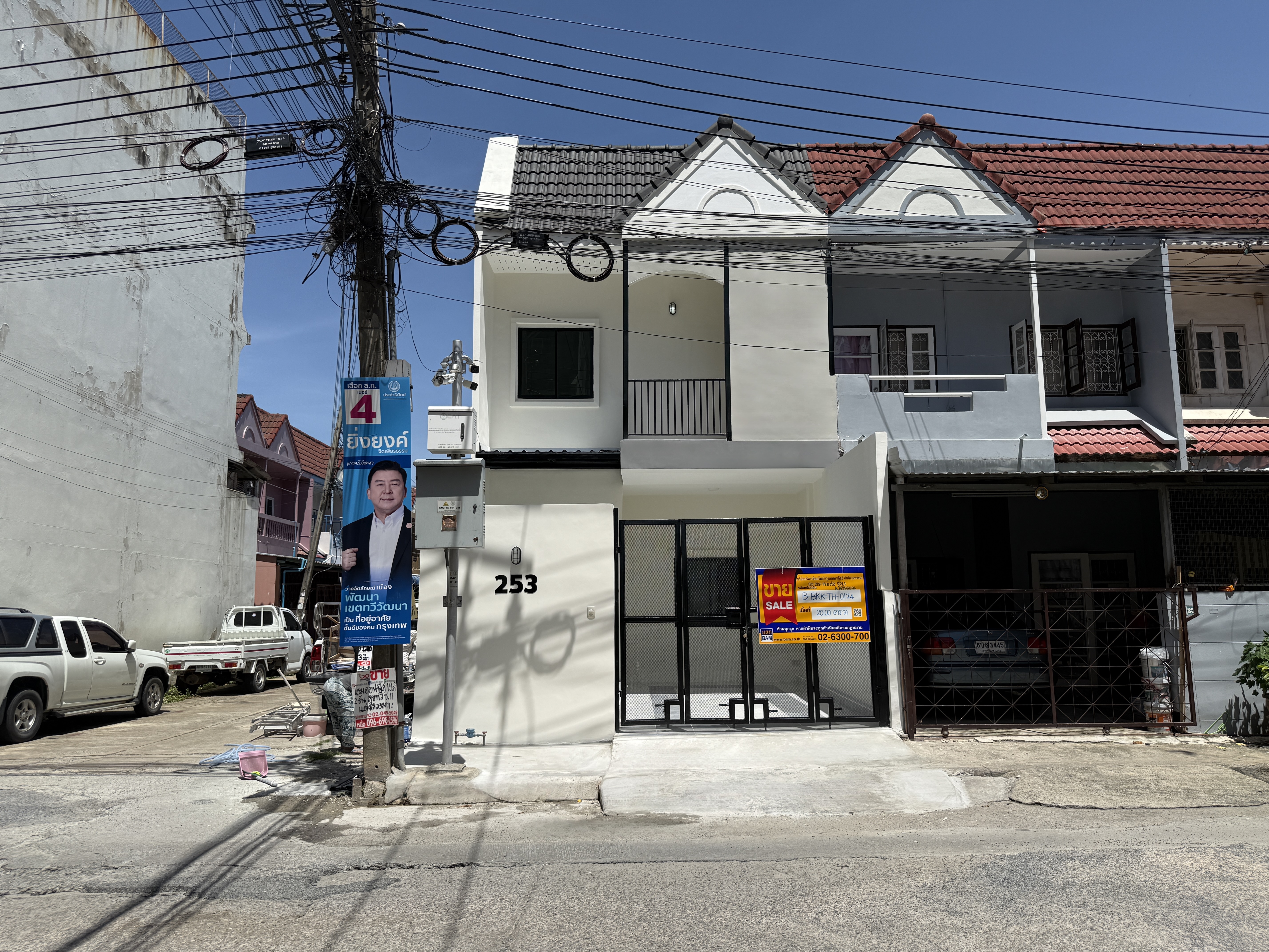 ทาวน์เฮ้าส์ 2 ชั้น โครงการสุขทวี วิลเลจปรับปรุงเมื่อปี 2569