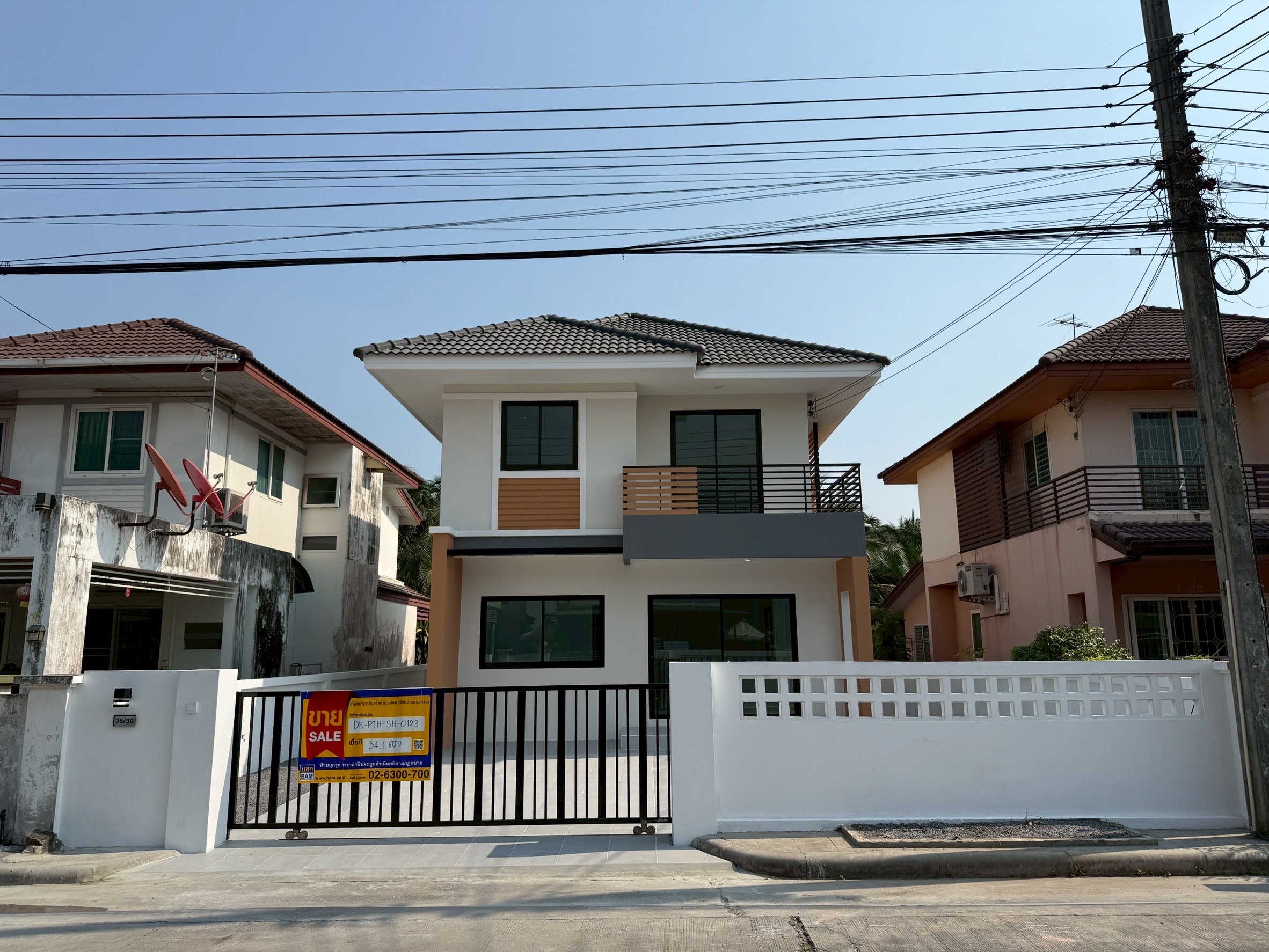 บ้านเดี่ยว 2 ชั้น โครงการวิมานแก้ววิว ลำลูกกา คลอง 7ปรับปรุงเมื่อปี 2569